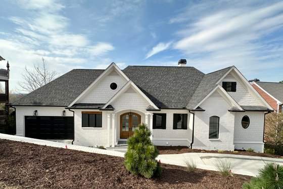 Exterior - Front Elevation 3 for Cottage House Plan #437-134 - 4 bed, 3.5 bath
