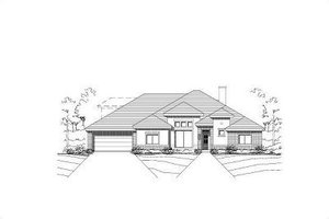 Traditional Exterior - Front Elevation Plan #411-431