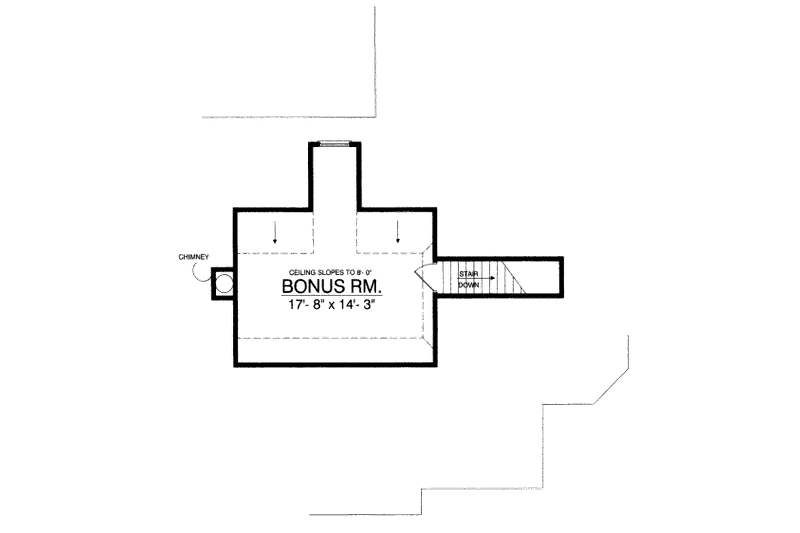 Dream House Plan - Floor Plan - Other Floor for European House Plan #40-410 - 4 bed, 2.5 bath