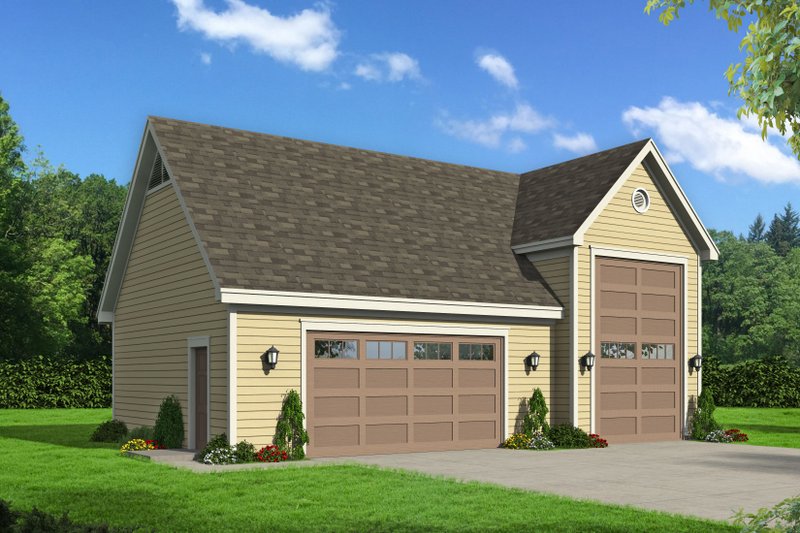 Home Plan - Country Exterior - Front Elevation Plan #932-198