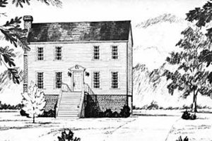 Country Exterior - Front Elevation Plan #36-277