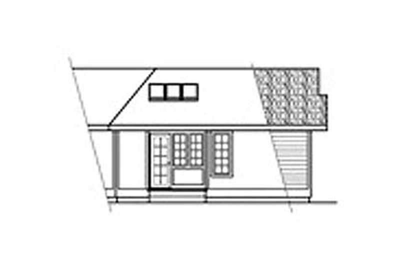 Home Plan - Exterior - Other Elevation 1 for Ranch House Plan #124-120 - 3 bed, 2.5 bath