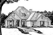 European Style House Plan - 5 Beds 3.5 Baths 2624 Sq/Ft Plan #310-219 