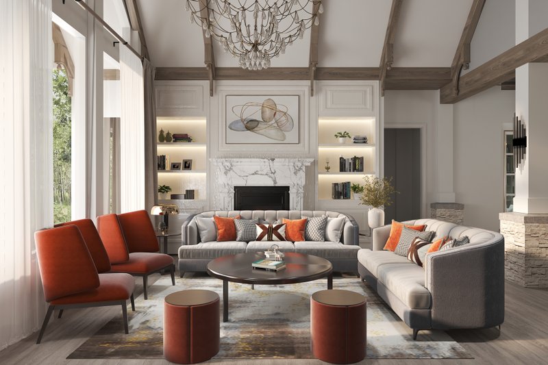 Home Plan - Interior - Other 1 for Traditional House Plan #54-525 - 4 bed, 4.5 bath