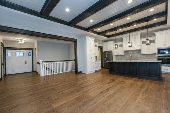 Interior - Entry for Ranch House Plan #70-1498 - 4 bed, 3 bath