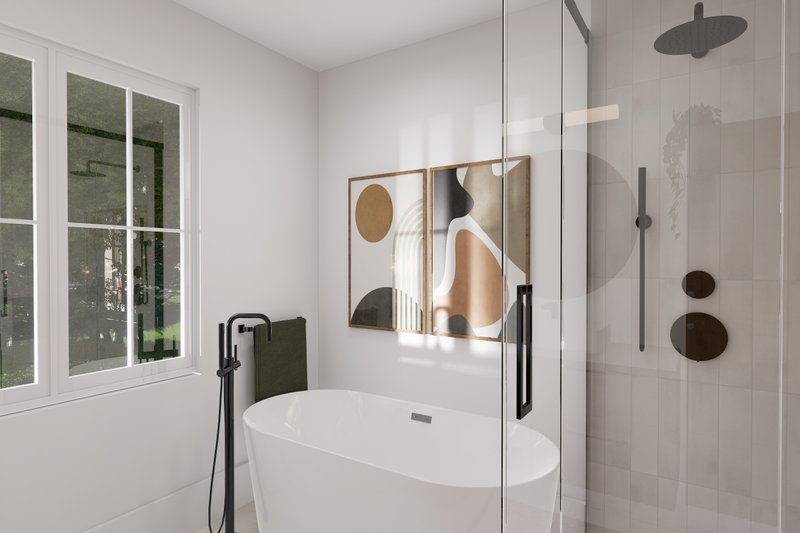 Home Plan - Interior - Bathroom 1 for Country House Plan #23-558 - 2 bed, 1 bath