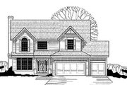 Traditional Style House Plan - 4 Beds 2.5 Baths 2160 Sq/Ft Plan #67-123 
