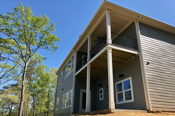 Exterior - Front Elevation 4 for Ranch House Plan #437-88 - 3 bed, 3.5 bath