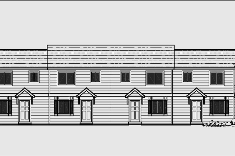 Architectural House Design - Traditional Exterior - Front Elevation Plan #303-474
