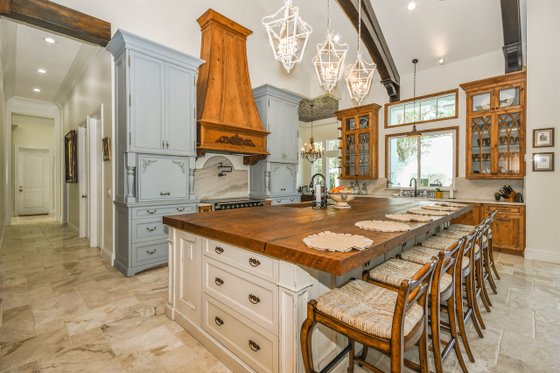 Interior - Kitchen 3 for Colonial House Plan #1058-222 - 4 bed, 5.5 bath