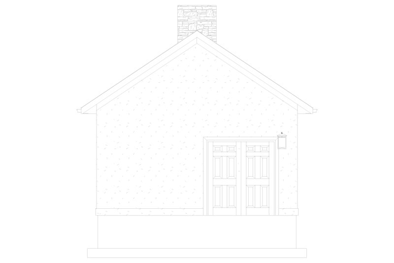 Dream House Plan - Exterior - Rear Elevation for Traditional House Plan #1060-94, 0 bath