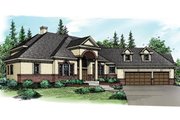 European Style House Plan - 3 Beds 3.5 Baths 4005 Sq/Ft Plan #124-324 