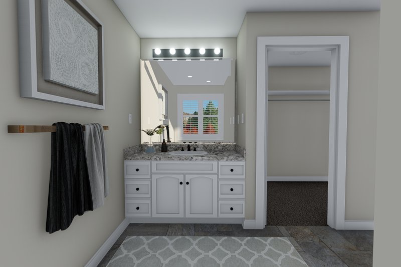 House Plan Design - Interior - Master Bathroom for Traditional House Plan #1060-105 - 4 bed, 2.5 bath