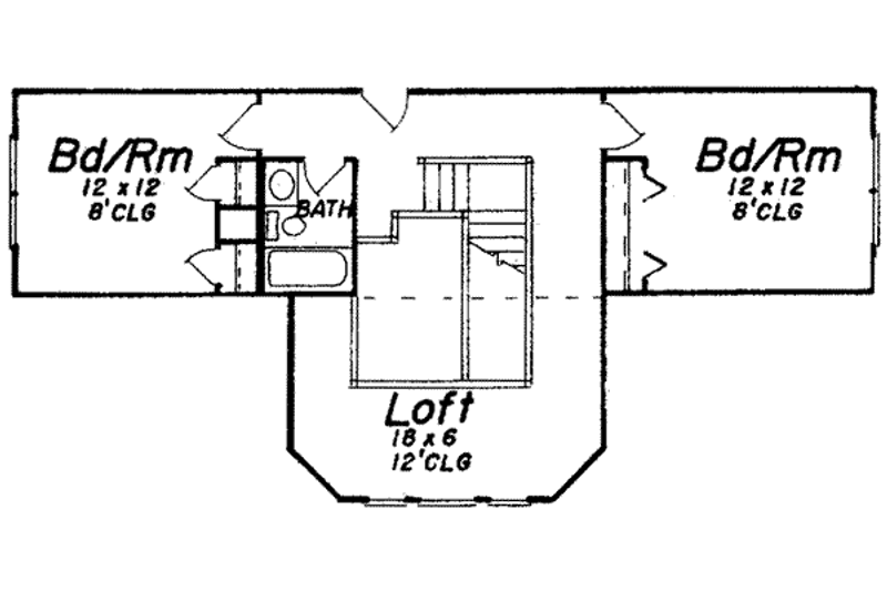 Dream House Plan - Floor Plan - Upper Floor for Victorian House Plan #52-182 - 3 bed, 2.5 bath