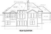 Traditional Style House Plan - 3 Beds 2.5 Baths 3038 Sq/Ft Plan #6-165 