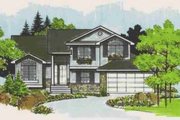 Traditional Style House Plan - 3 Beds 2.5 Baths 1666 Sq/Ft Plan #308-145 