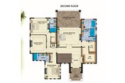 Modern Style House Plan - 4 Beds 4.5 Baths 5218 Sq/Ft Plan #548-48 