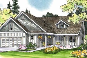 Traditional Exterior - Front Elevation Plan #124-365