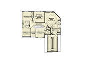 Traditional Style House Plan - 5 Beds 4 Baths 3338 Sq/Ft Plan #54-450 