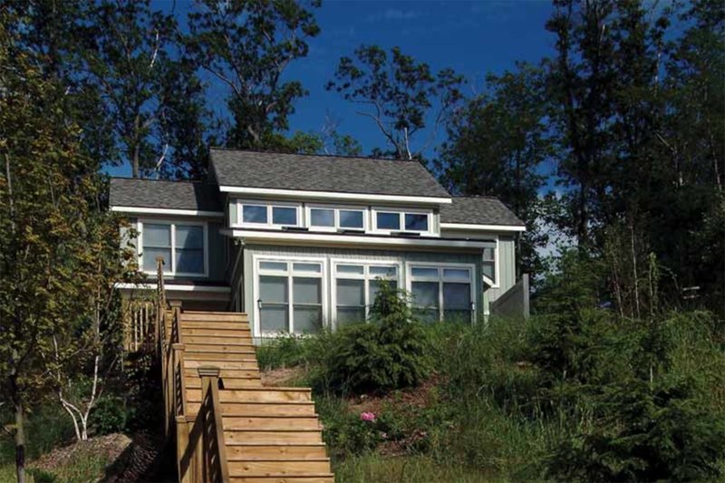 House Blueprint - Exterior - Rear Elevation 4 for Traditional House Plan #928-105 - 2 bed, 3 bath