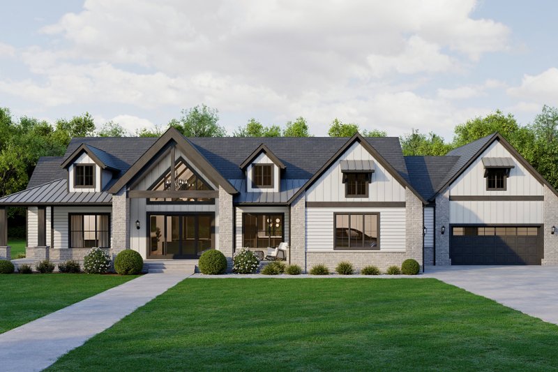 Dream House Plan - Exterior - Front Elevation 4 for Craftsman House Plan #1089-68 - 3 bed, 4.5 bath