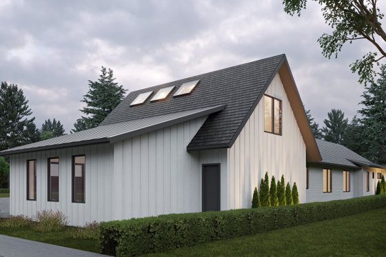 Exterior - Other Elevation for European House Plan #1066-273 - 6 bed, 4.5 bath