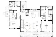 Modern Style House Plan - 2 Beds 2 Baths 1630 Sq/Ft Plan #895-159 