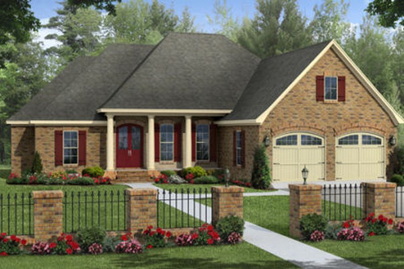 Home Plan - Traditional Exterior - Front Elevation Plan #21-316