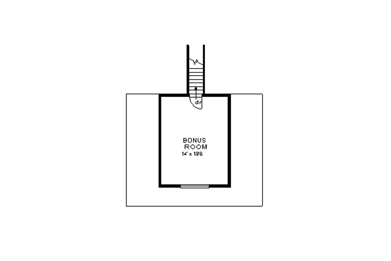Home Plan - Floor Plan - Upper Floor for Traditional House Plan #18-190 - 3 bed, 2 bath