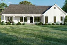 Home Plan - Farmhouse Exterior - Rear Elevation Plan #923-157