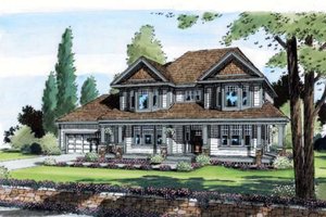 Traditional Exterior - Front Elevation Plan #312-464
