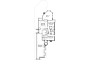 European Style House Plan - 3 Beds 2.5 Baths 3800 Sq/Ft Plan #141-126 