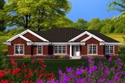 Ranch Style House Plan - 3 Beds 2 Baths 1814 Sq/Ft Plan #70-1165 