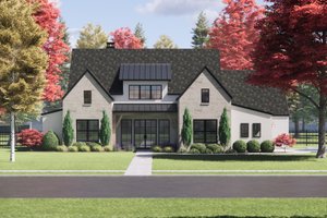 Home Plan - European Exterior - Front Elevation Plan #1096-89