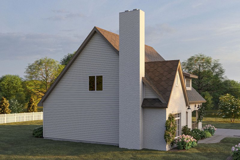 Architectural House Design - Exterior - Other Elevation for Cottage House Plan #455-584 - 3 bed, 2.5 bath