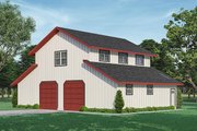 Country Style House Plan - 0 Beds 0 Baths 2948 Sq/Ft Plan #124-1241 