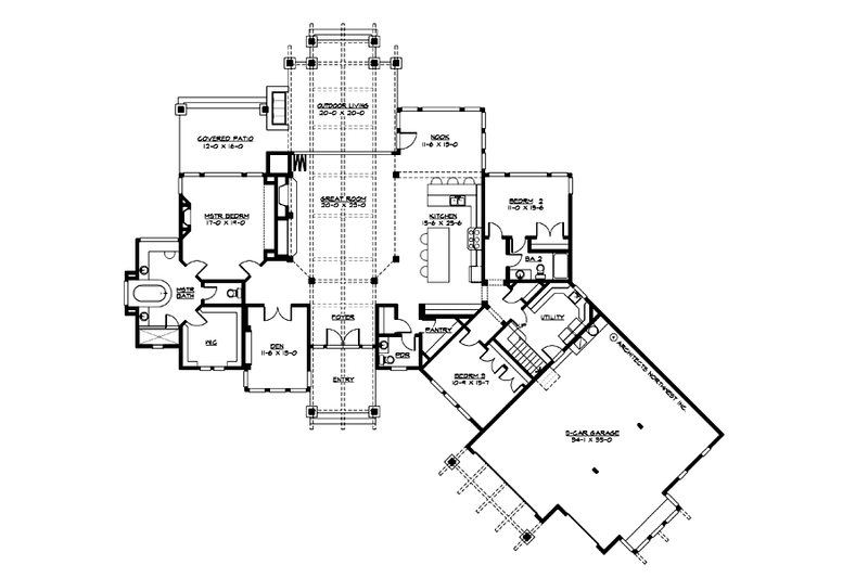 Dream House Plan - Craftsman Home Plan