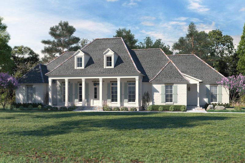 Dream House Plan - Exterior - Other Elevation for Traditional House Plan #1074-91 - 4 bed, 3.5 bath