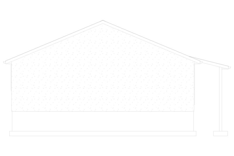 Architectural House Design - Exterior - Other Elevation for Cabin House Plan #1060-450 - 2 bed, 2 bath