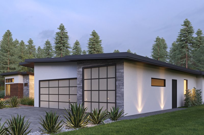 Home Plan - Exterior - Other Elevation 1 for Contemporary House Plan #1066-168 - 4 bed, 3.5 bath