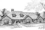 Traditional Style House Plan - 3 Beds 2 Baths 1876 Sq/Ft Plan #310-220 