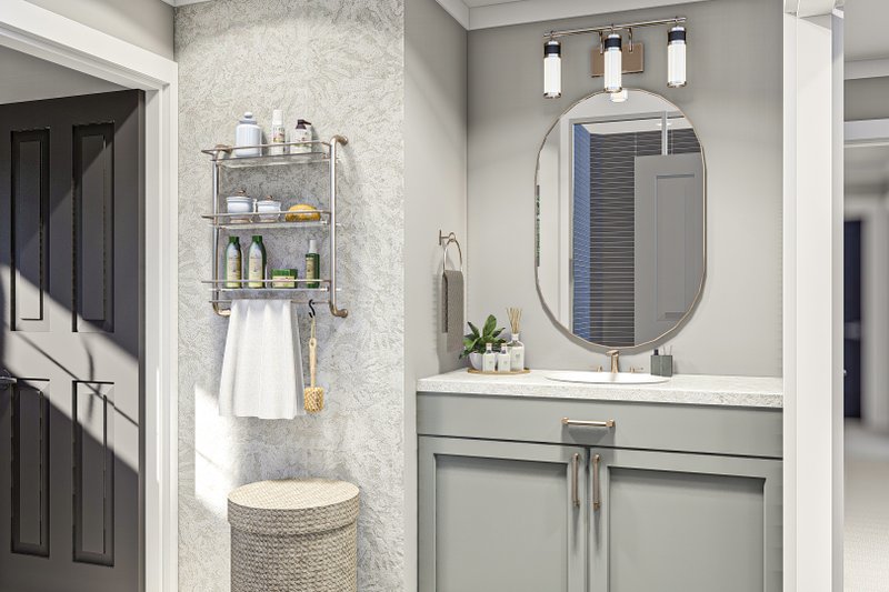 Architectural House Design - Interior - Bathroom for Traditional House Plan #455-545 - 3 bed, 2.5 bath