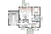 Craftsman Style House Plan - 2 Beds 1 Baths 1178 Sq/Ft Plan #23-2728 