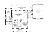 Farmhouse Style House Plan - 4 Beds 4.5 Baths 2935 Sq/Ft Plan #48-1128 