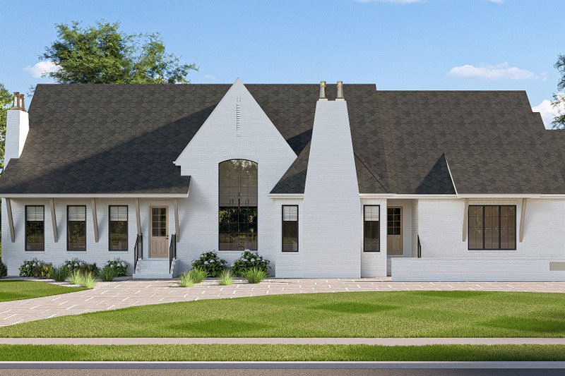 House Blueprint - Exterior - Other Elevation 7 for Cottage House Plan #455-774 - 3 bed, 2.5 bath