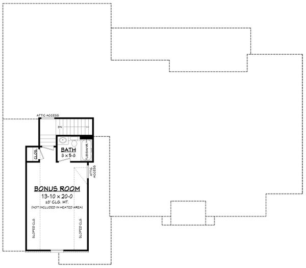House Blueprint - Farmhouse Floor Plan - Other Floor Plan #430-235