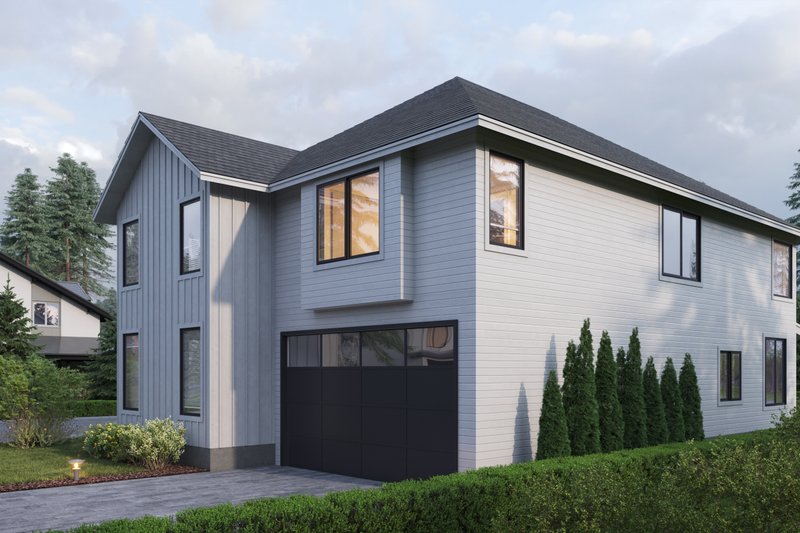 House Blueprint - Exterior - Other Elevation 2 for Traditional House Plan #1066-201 - 5 bed, 4 bath