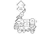 European Style House Plan - 3 Beds 5 Baths 5492 Sq/Ft Plan #329-325 