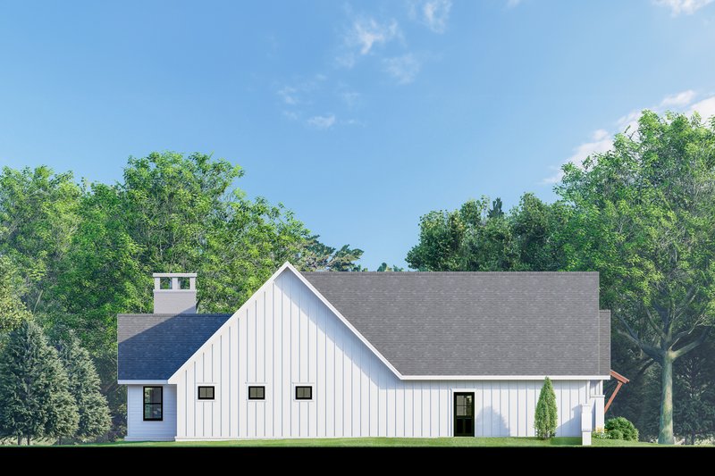 House Blueprint - Exterior - Other Elevation 1 for Farmhouse House Plan #1088-16 - 3 bed, 2.5 bath