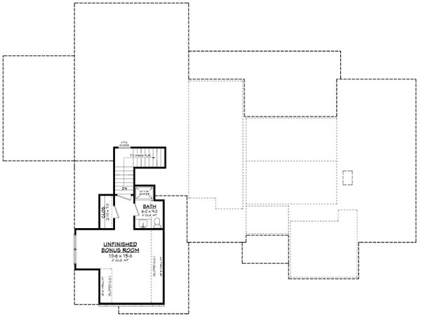 Architectural House Design - Farmhouse Floor Plan - Other Floor Plan #430-400